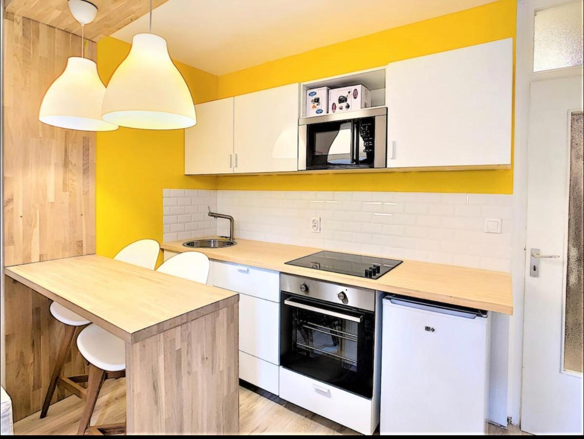 Centre Saint-Gervais Studio Jaune Moderne Proche Telecabine 2 Pers Exterior photo